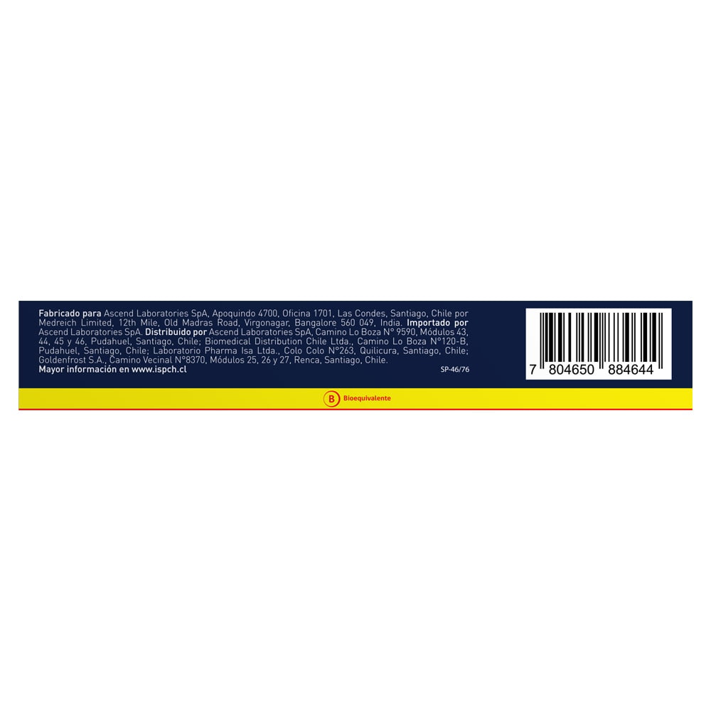 Producto FarmaSmart 7804650884644
