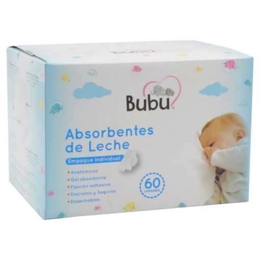 Absorbentes De Leche Bubu 60 Unidades