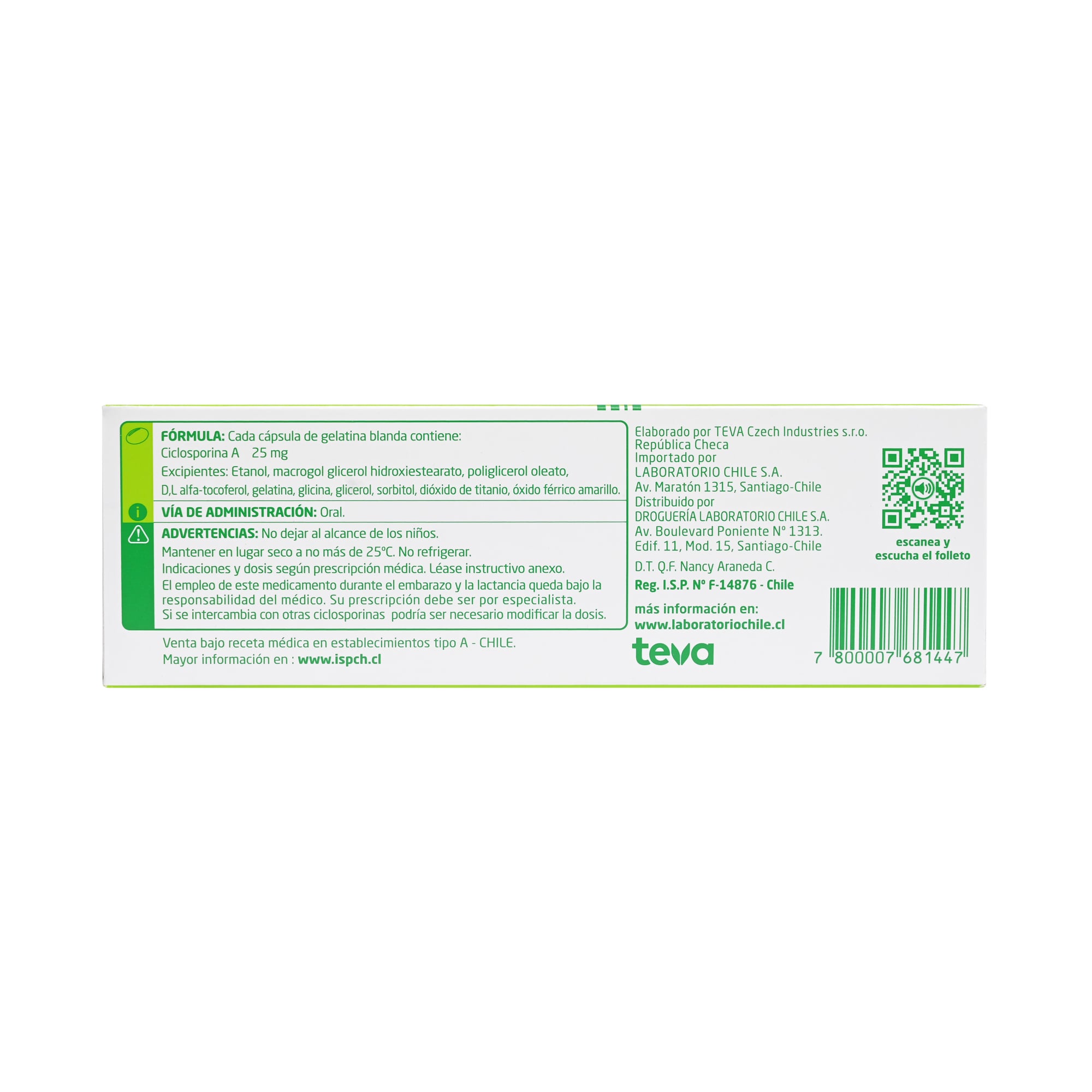 Producto FarmaSmart 7800007681447