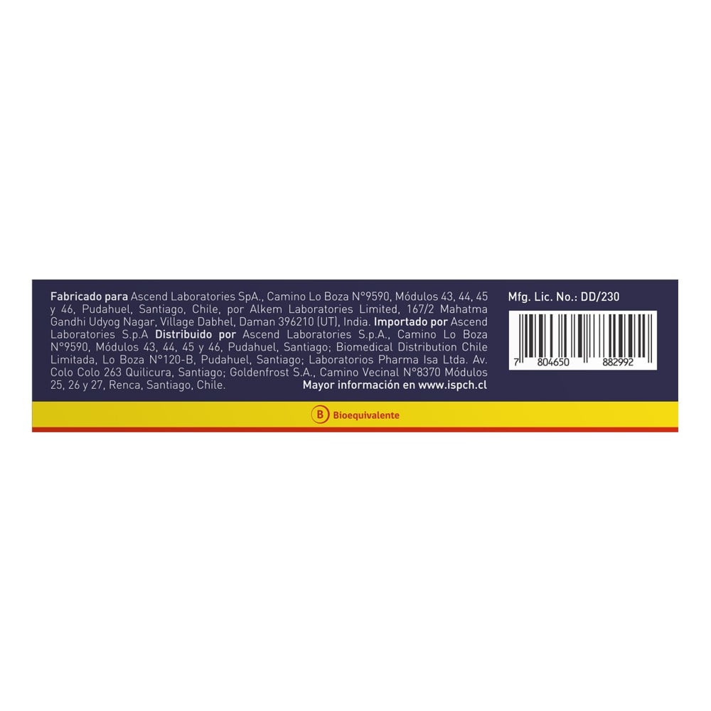 Producto FarmaSmart 7804650882992