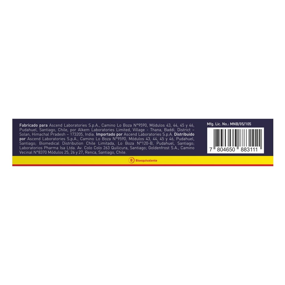 Producto FarmaSmart 7804650883111