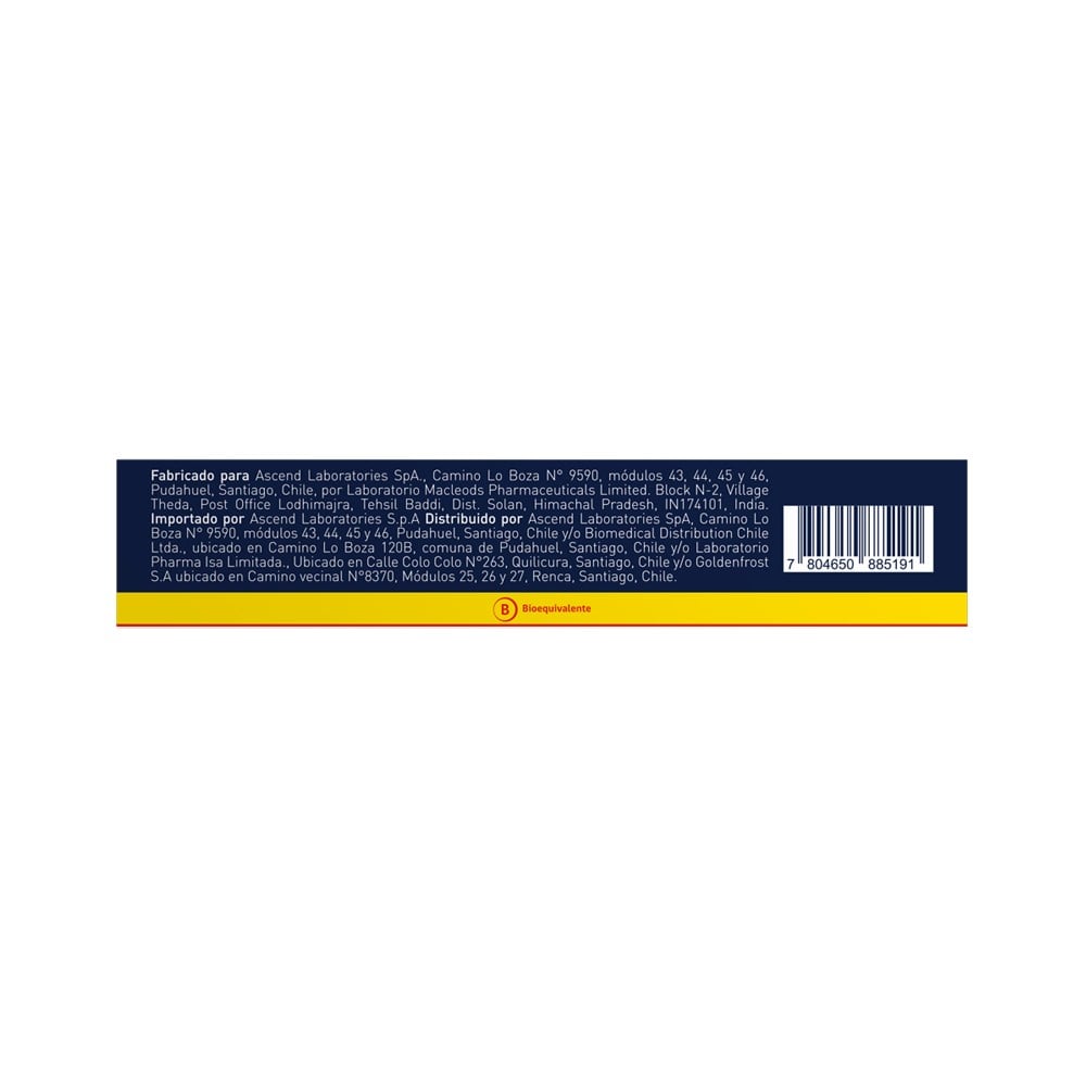 Producto FarmaSmart 7804650885191
